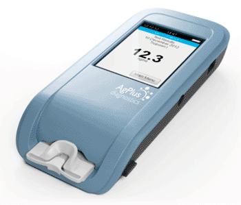 Image: The operational prototype of the handheld AgPlus Diagnostics analytical platform (Photo courtesy of AgPlus Diagnostics).